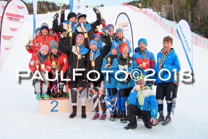 DSV Schülercup U12 Finale PSL, Team, Siegerehrungen, 12.03.2018