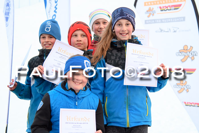 DSV Schülercup U12 Finale PSL, Team, Siegerehrungen, 12.03.2018