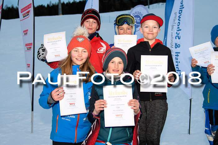DSV Schülercup U12 Finale PSL, Team, Siegerehrungen, 12.03.2018