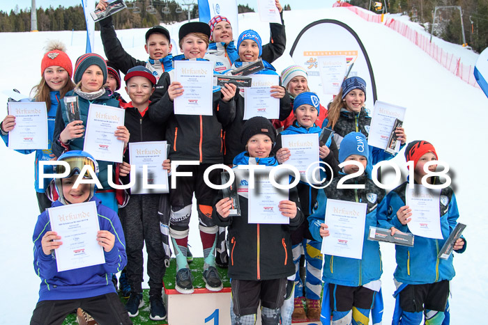 DSV Schülercup U12 Finale PSL, Team, Siegerehrungen, 12.03.2018