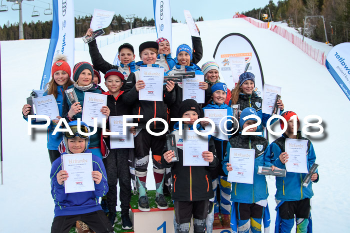DSV Schülercup U12 Finale PSL, Team, Siegerehrungen, 12.03.2018