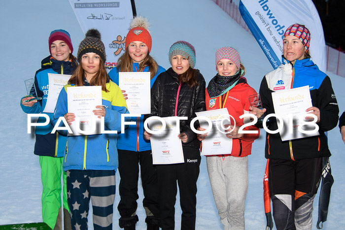 DSV Schülercup U12 Finale PSL, Team, Siegerehrungen, 12.03.2018