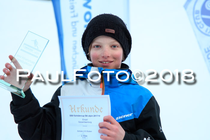 DSV Schülercup U12 Finale PSL, Team, Siegerehrungen, 12.03.2018