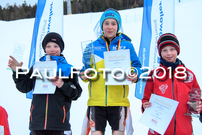 DSV Schülercup U12 Finale PSL, Team, Siegerehrungen, 12.03.2018
