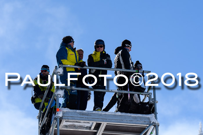 FIS, Int. Dt. Meisterschaft Abfahrt, Training, NC, NJC Damen + Herren, 22.03.2018