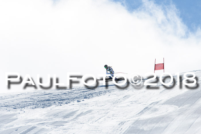 FIS, Int. Dt. Meisterschaft Abfahrt, Training, NC, NJC Damen + Herren, 22.03.2018