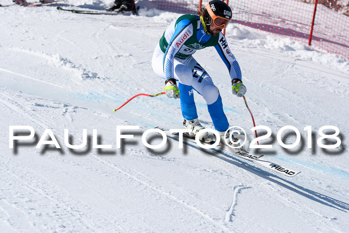 FIS, Int. Dt. Meisterschaft Abfahrt, Training, NC, NJC Damen + Herren, 22.03.2018