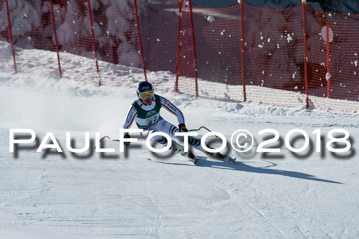 FIS, Int. Dt. Meisterschaft Abfahrt, Training, NC, NJC Damen + Herren, 22.03.2018