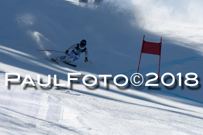 FIS, Int. Dt. Meisterschaft Abfahrt, Training, NC, NJC Damen + Herren, 22.03.2018