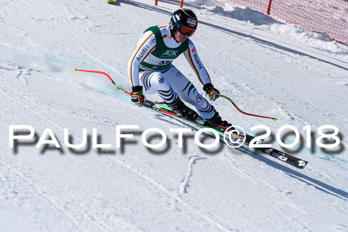 FIS, Int. Dt. Meisterschaft Abfahrt, Training, NC, NJC Damen + Herren, 22.03.2018
