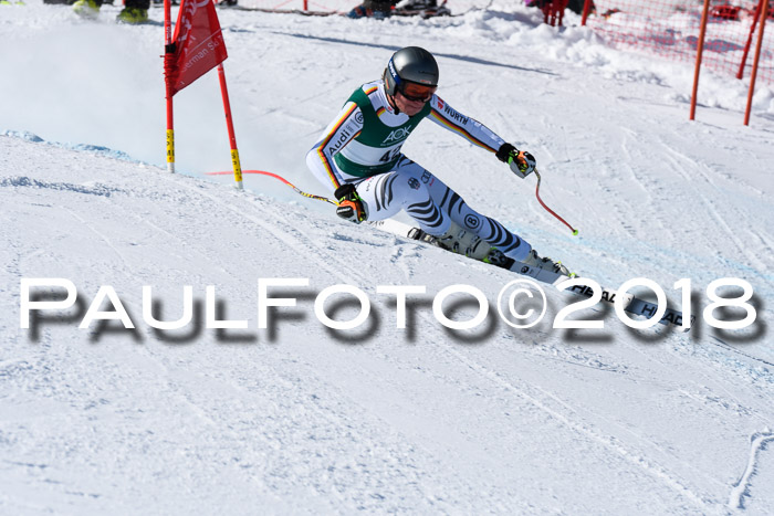 FIS, Int. Dt. Meisterschaft Abfahrt, Training, NC, NJC Damen + Herren, 22.03.2018