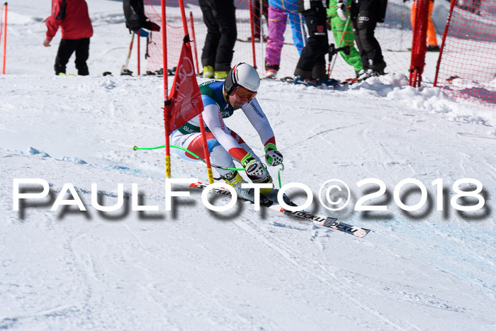 FIS, Int. Dt. Meisterschaft Abfahrt, Training, NC, NJC Damen + Herren, 22.03.2018