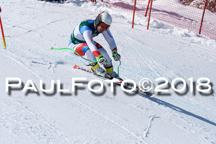 FIS, Int. Dt. Meisterschaft Abfahrt, Training, NC, NJC Damen + Herren, 22.03.2018