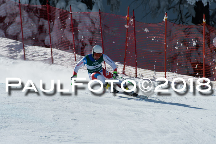 FIS, Int. Dt. Meisterschaft Abfahrt, Training, NC, NJC Damen + Herren, 22.03.2018