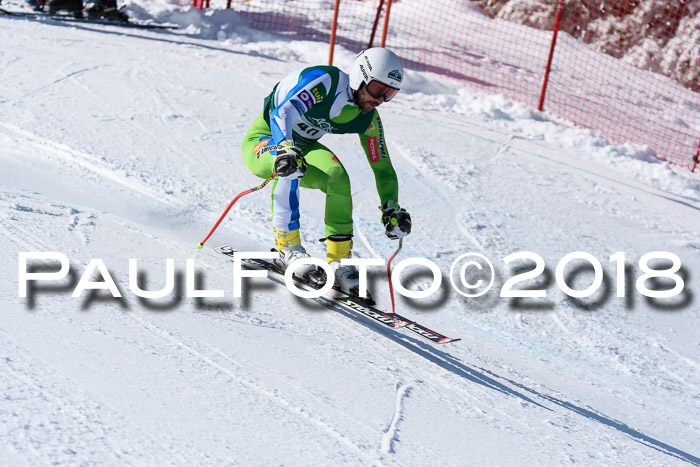 FIS, Int. Dt. Meisterschaft Abfahrt, Training, NC, NJC Damen + Herren, 22.03.2018