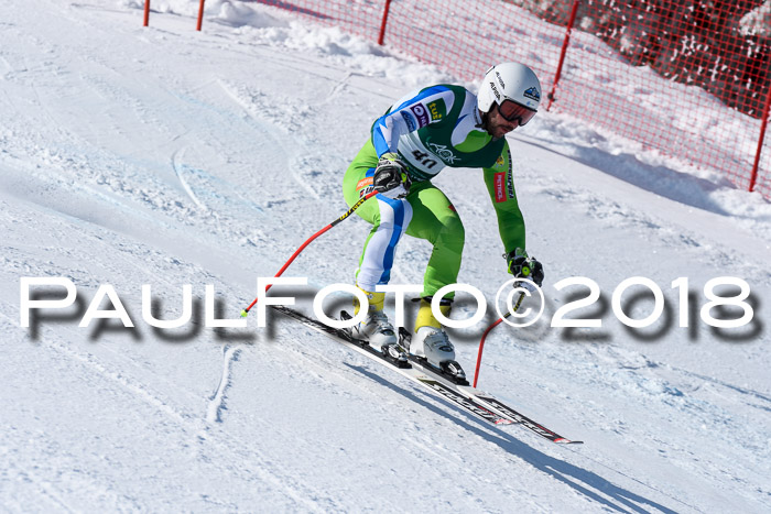FIS, Int. Dt. Meisterschaft Abfahrt, Training, NC, NJC Damen + Herren, 22.03.2018
