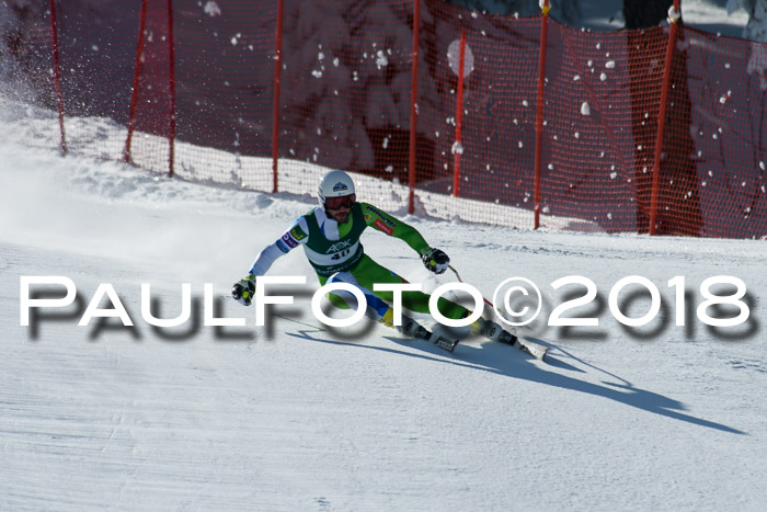 FIS, Int. Dt. Meisterschaft Abfahrt, Training, NC, NJC Damen + Herren, 22.03.2018
