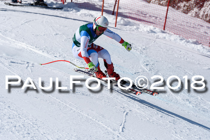 FIS, Int. Dt. Meisterschaft Abfahrt, Training, NC, NJC Damen + Herren, 22.03.2018