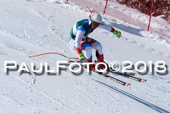 FIS, Int. Dt. Meisterschaft Abfahrt, Training, NC, NJC Damen + Herren, 22.03.2018