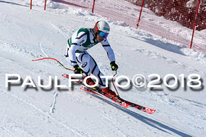FIS, Int. Dt. Meisterschaft Abfahrt, Training, NC, NJC Damen + Herren, 22.03.2018