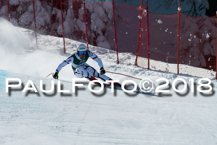 FIS, Int. Dt. Meisterschaft Abfahrt, Training, NC, NJC Damen + Herren, 22.03.2018