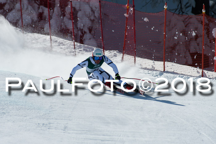FIS, Int. Dt. Meisterschaft Abfahrt, Training, NC, NJC Damen + Herren, 22.03.2018
