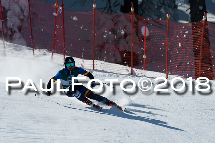 FIS, Int. Dt. Meisterschaft Abfahrt, Training, NC, NJC Damen + Herren, 22.03.2018