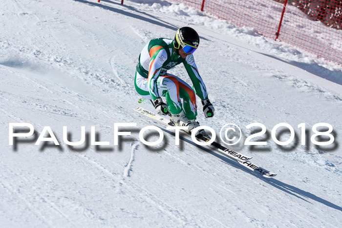 FIS, Int. Dt. Meisterschaft Abfahrt, Training, NC, NJC Damen + Herren, 22.03.2018