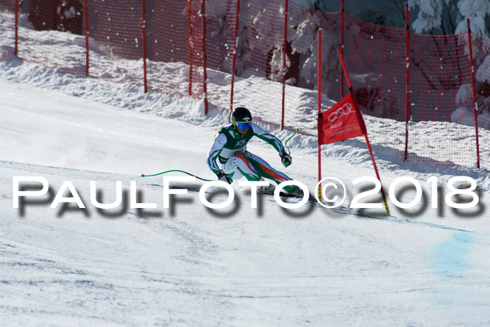 FIS, Int. Dt. Meisterschaft Abfahrt, Training, NC, NJC Damen + Herren, 22.03.2018