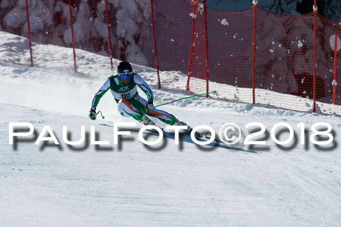 FIS, Int. Dt. Meisterschaft Abfahrt, Training, NC, NJC Damen + Herren, 22.03.2018