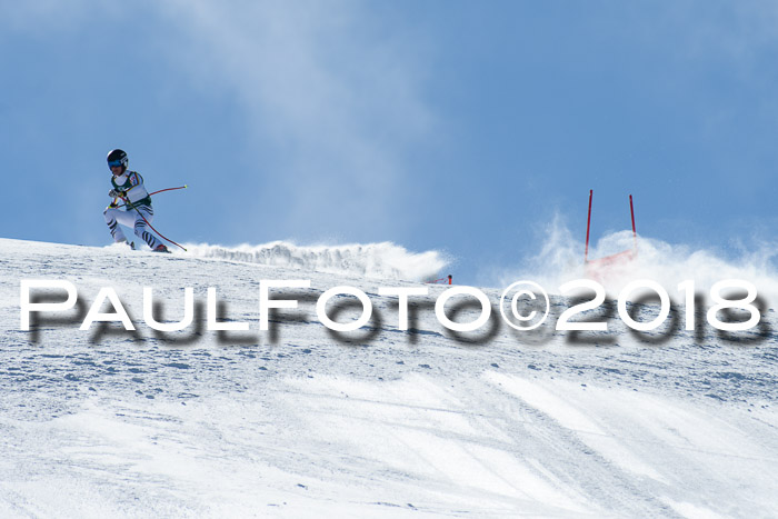 FIS, Int. Dt. Meisterschaft Abfahrt, Training, NC, NJC Damen + Herren, 22.03.2018