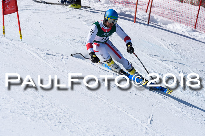 FIS, Int. Dt. Meisterschaft Abfahrt, Training, NC, NJC Damen + Herren, 22.03.2018