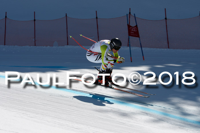 FIS, Int. Dt. Meisterschaft Abfahrt, Training, NC, NJC Damen + Herren, 22.03.2018