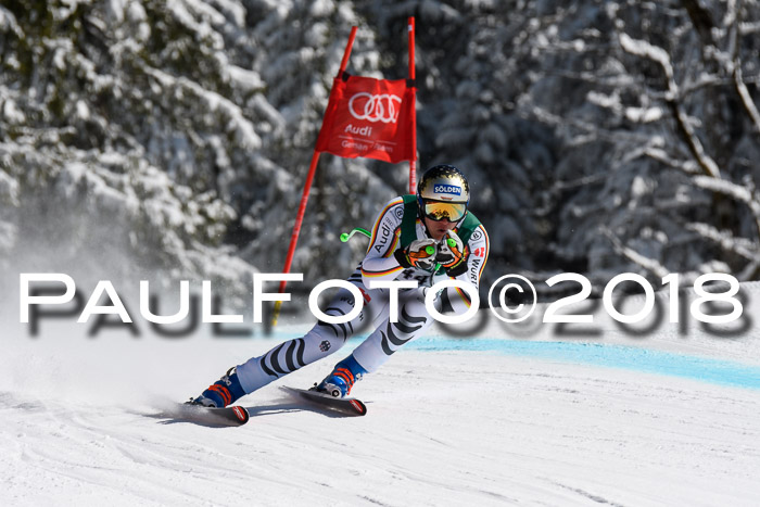 FIS, Int. Dt. Meisterschaft Abfahrt, Training, NC, NJC Damen + Herren, 22.03.2018