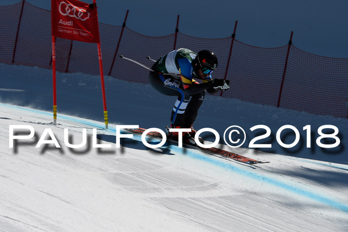 FIS, Int. Dt. Meisterschaft Abfahrt, Training, NC, NJC Damen + Herren, 22.03.2018