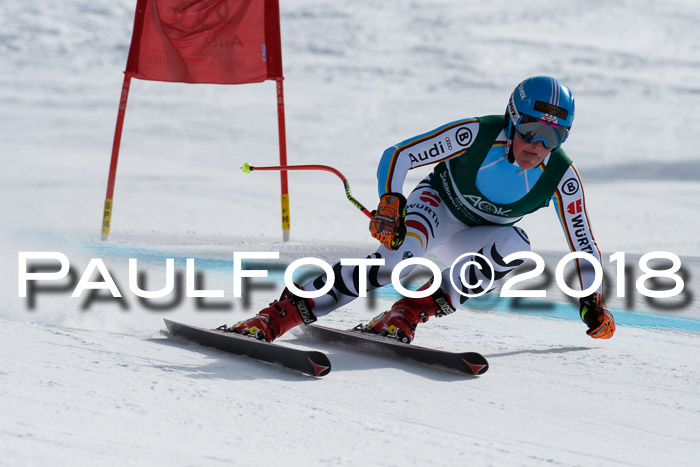 FIS, Int. Dt. Meisterschaft Abfahrt, Training, NC, NJC Damen + Herren, 22.03.2018