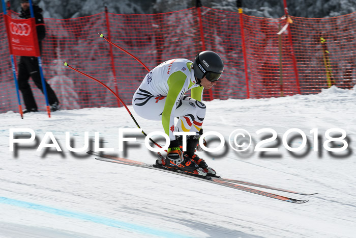 FIS, Int. Dt. Meisterschaft Abfahrt, Training, NC, NJC Damen + Herren, 22.03.2018