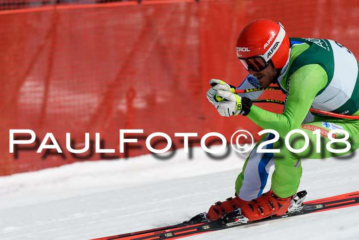 FIS, Int. Dt. Meisterschaft Abfahrt, Training, NC, NJC Damen + Herren, 22.03.2018