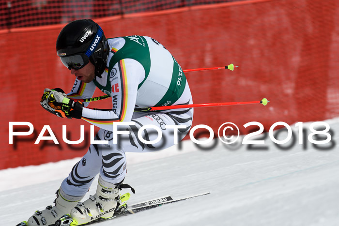 FIS, Int. Dt. Meisterschaft Abfahrt, Training, NC, NJC Damen + Herren, 22.03.2018