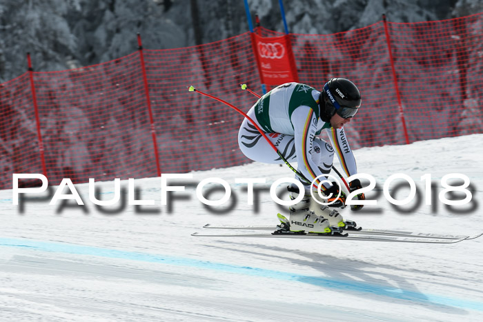FIS, Int. Dt. Meisterschaft Abfahrt, Training, NC, NJC Damen + Herren, 22.03.2018