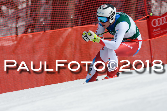 FIS, Int. Dt. Meisterschaft Abfahrt, Training, NC, NJC Damen + Herren, 22.03.2018