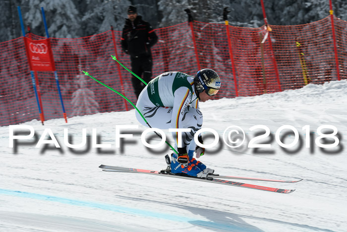FIS, Int. Dt. Meisterschaft Abfahrt, Training, NC, NJC Damen + Herren, 22.03.2018