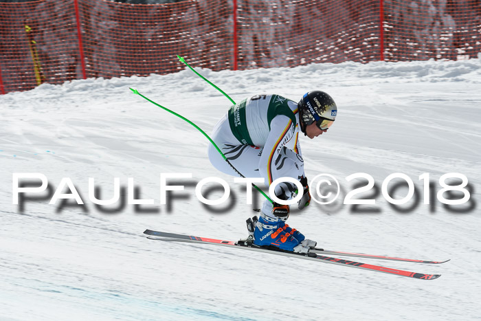 FIS, Int. Dt. Meisterschaft Abfahrt, Training, NC, NJC Damen + Herren, 22.03.2018