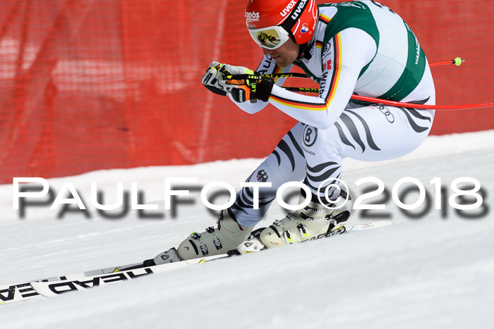 FIS, Int. Dt. Meisterschaft Abfahrt, Training, NC, NJC Damen + Herren, 22.03.2018