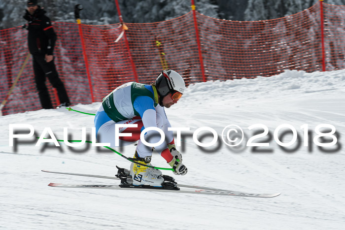 FIS, Int. Dt. Meisterschaft Abfahrt, Training, NC, NJC Damen + Herren, 22.03.2018