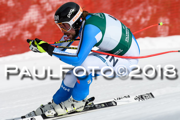 FIS, Int. Dt. Meisterschaft Abfahrt, Training, NC, NJC Damen + Herren, 22.03.2018