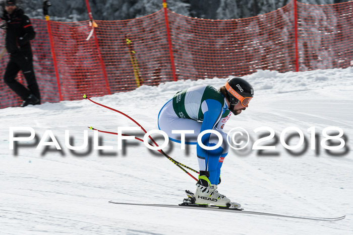 FIS, Int. Dt. Meisterschaft Abfahrt, Training, NC, NJC Damen + Herren, 22.03.2018