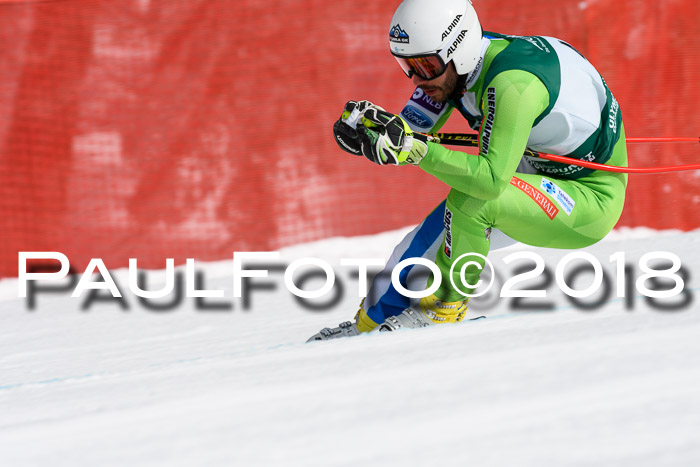 FIS, Int. Dt. Meisterschaft Abfahrt, Training, NC, NJC Damen + Herren, 22.03.2018