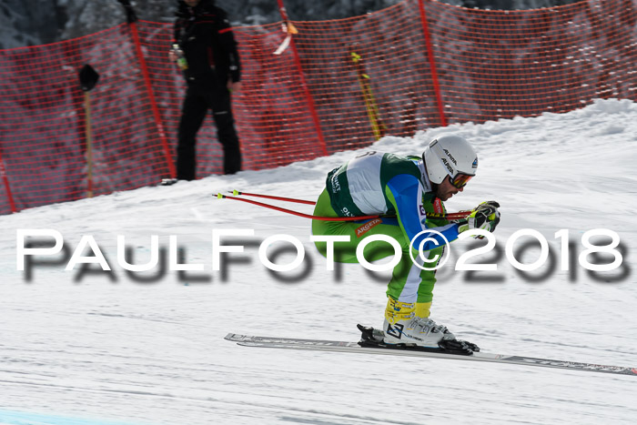 FIS, Int. Dt. Meisterschaft Abfahrt, Training, NC, NJC Damen + Herren, 22.03.2018