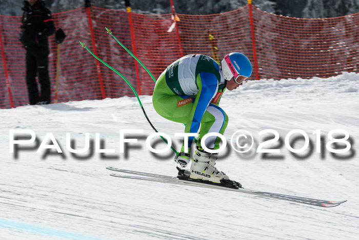 FIS, Int. Dt. Meisterschaft Abfahrt, Training, NC, NJC Damen + Herren, 22.03.2018